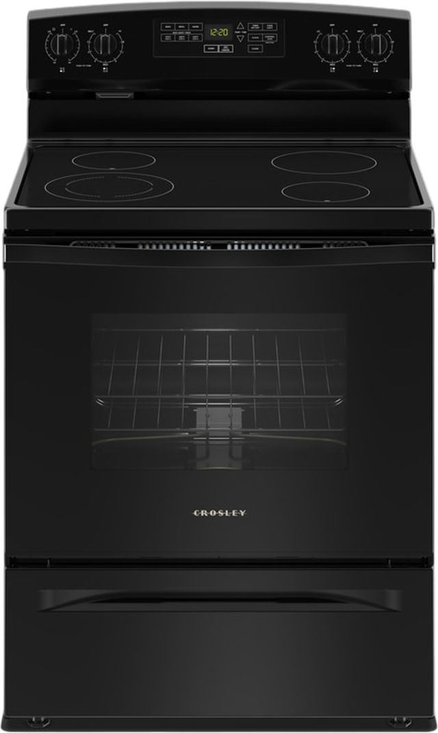 Crosley® 30" Black FreeStanding Electric Range-0