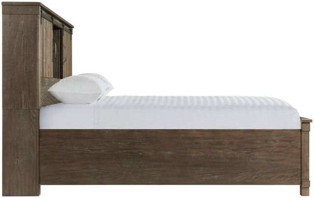 Elements International Scott Dark Queen Platform Storage Bed-2