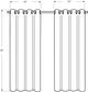 Monarch Specialties Inc. 2-Piece Taupe 52" x 95" Room Darkening Curtain Panel Set-2