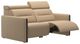 Stressless® by Ekornes® Emily Beige Power Reclining Loveseat with Wood Base-1