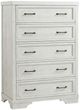 Westwood Design Foundry White Dove 5-Drawer Chest-0