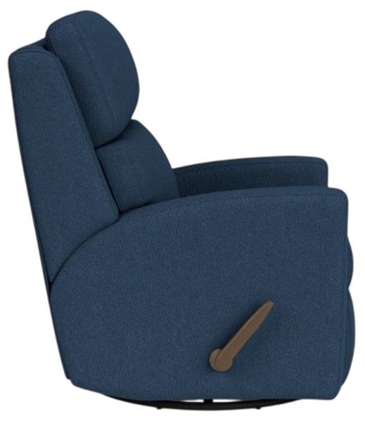 Flexsteel® Customizable Catalina Manual Swivel Gliding Recliner-2