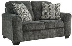 Signature Design by Ashley® Lonoke Gunmetal Loveseat