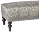 Best® Home Furnishings Customizable Ryker Ottoman with Dark Walnut Legs-1