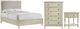 Elements International Gianna 3-Piece White Youth Full Panel Bedroom Set-0