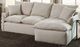 Jackson Furniture Harper 2-Piece Oyster Right-Arm Facing Loveseat Sectional and Chaise-0