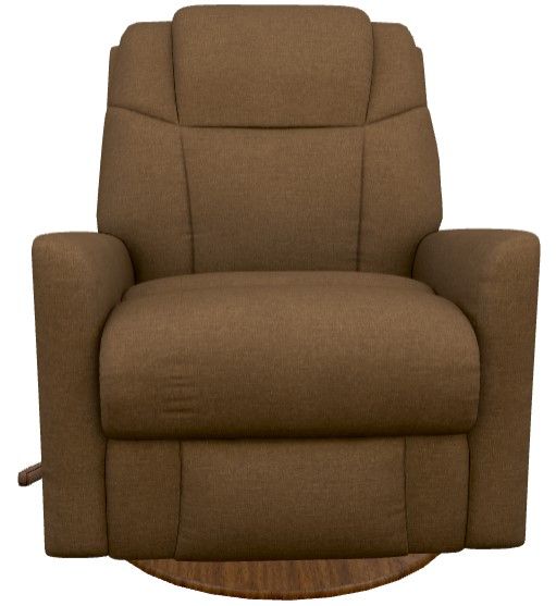 La-Z-Boy® Sparrow Nutmeg Manual Swivel Gliding Recliner-1