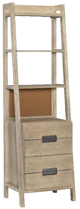 Legacy Kids Teen District Weathered Oak Youth Bookcase-0