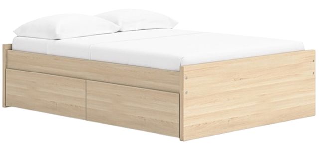 Signature Design by Ashley® Onita Natural Full Platform Storage Bed-1
