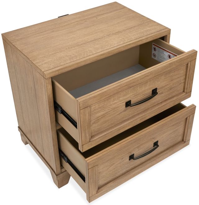 Magnussen Home® Coventry Honey Maple Drawer Nightstand-4