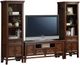 Mazin Furniture Frazier Park Brown Cherry 59" TV Stand-1