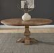 Liberty Furniture Haven Hills Camel Beige Pedestal Dining Table-1