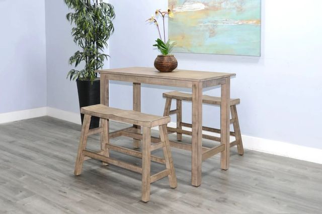 Sunny Designs™ Marina Beach Pebble 24" Bench-1