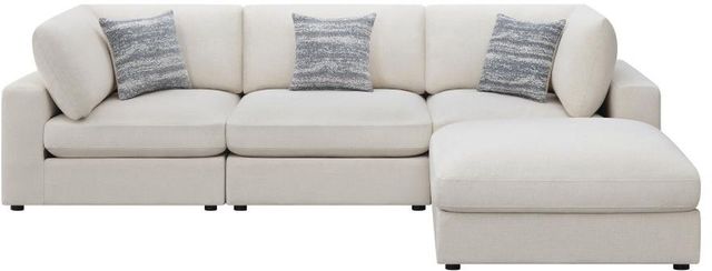 Coaster® Serene 4-Piece Beige Sectional Sofa-3