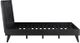 Armen Living Carnaby Black Brushed King Platform Bed-2
