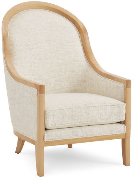 Parker Southern Gatlin Bantu Canvas/Natural Chair-0