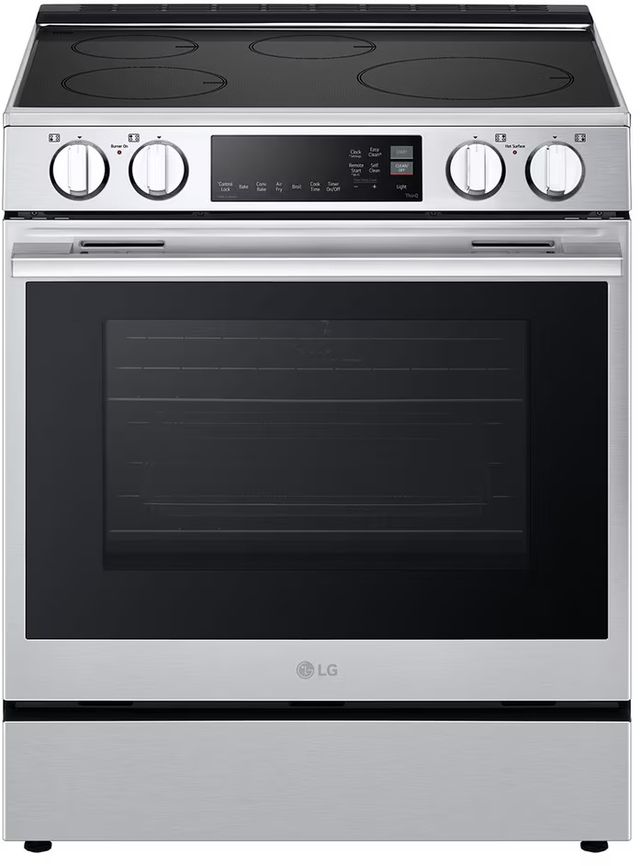 LG 30" PrintProof® Stainless Steel Slide-In Induction Range with ProBake Convection®-0