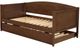 Coaster® Bozeman Medium Walnut Twin Daybed with Trundle-4