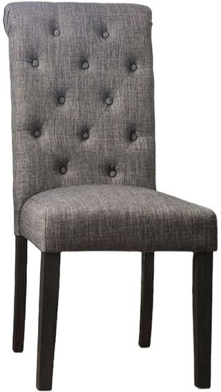 Furniture of America® Alfred 2-Piece Antique Black/Gray Bar Stool Set