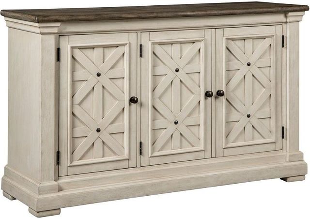 Signature Design by Ashley® Bolanburg 10-Piece Antique White Dining Room Set-2