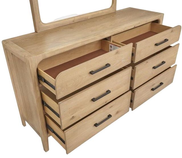 Magnussen Home® Somerset Butternut Double Drawer Dresser-4