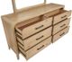 Magnussen Home® Somerset Butternut Double Drawer Dresser-4