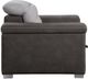 Mazin Furniture Alfio Gray Chair with Pull-out Ottoman-4