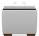 La-Z-Boy® Leo Muslin Ottoman-0