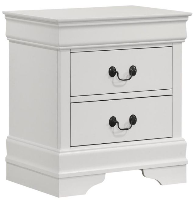 Coaster® Louis Philippe 5-Piece White Eastern King Bedroom Set-2