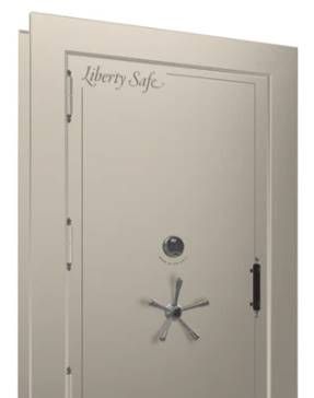 Liberty Safe Champagne Gloss Out-Swing Left Hinge Electronic Vault Door-1