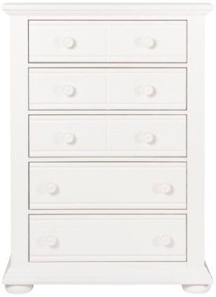 Liberty Furniture Summer House l 5-Piece Oyster White Poster Bedroom Set-3