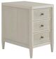 Riverside Furniture Maren White Sand Chairside Table-0