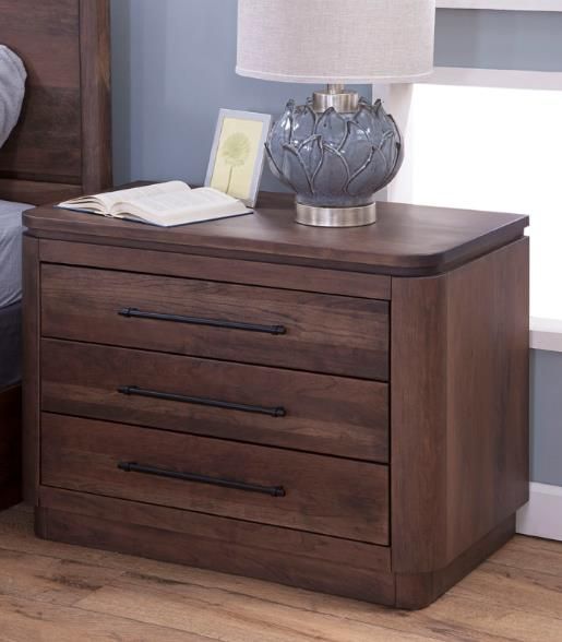 Urban Collections by Yutzy Woodworking Rialto Preen/Retreat Cherry Nightstand-0