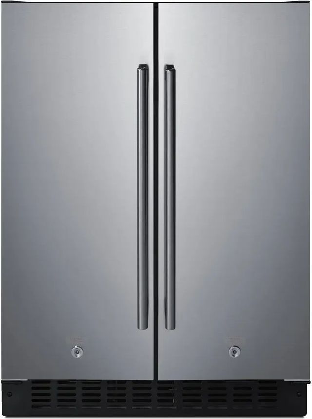 Summit® 3.8 Cu. Ft. Stainless Steel Under the Counter Refrigerator-0