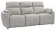 Cheers by Man Wah Fog Leather Power Reclining Sofa-0