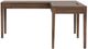 Riverside Furniture Brooks Nouveau Walnut Office Desk-1