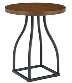 Legends Home Bowman Brown Spot Table