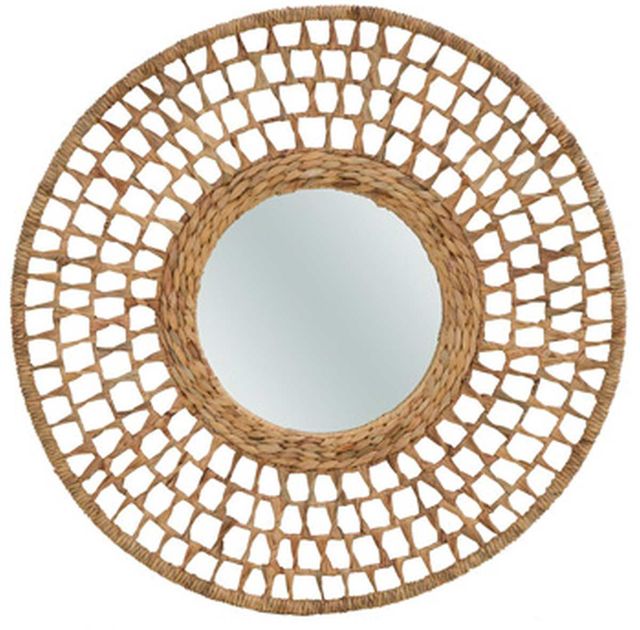 Signature Design by Ashley® Deltlea Natural Accent Mirror-0