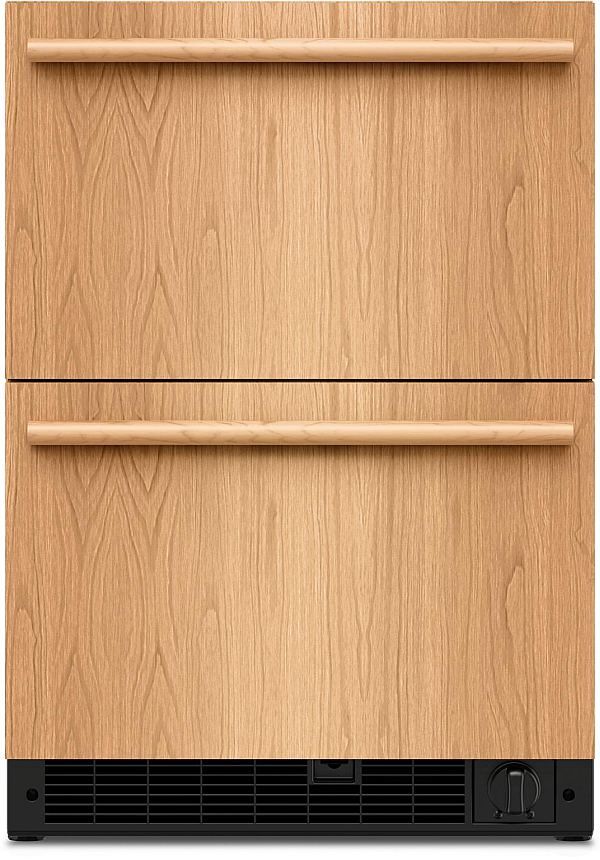 KitchenAid® 24" 4.3 Cu. Ft. Panel Ready Undercounter Double-Drawer Refrigerator/Freezer-0