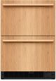 KitchenAid® 24" 4.3 Cu. Ft. Panel Ready Undercounter Double-Drawer Refrigerator/Freezer-0