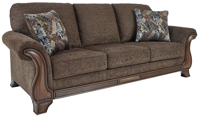 Benchcraft® Miltonwood 4 Piece Teak Living Room Seating Set-1