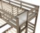 Furniture of America® Hortense Warm Gray Triple Twin Bunk Bed-2
