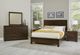 LM Co Home By Vaughan-Bassett Crafted Cherry by Ben & Erin Napier Dark Cherry King Terrace Bed-1
