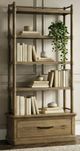 Liberty Furniture Hickory Grove Heirloom Brown Bookcase-0