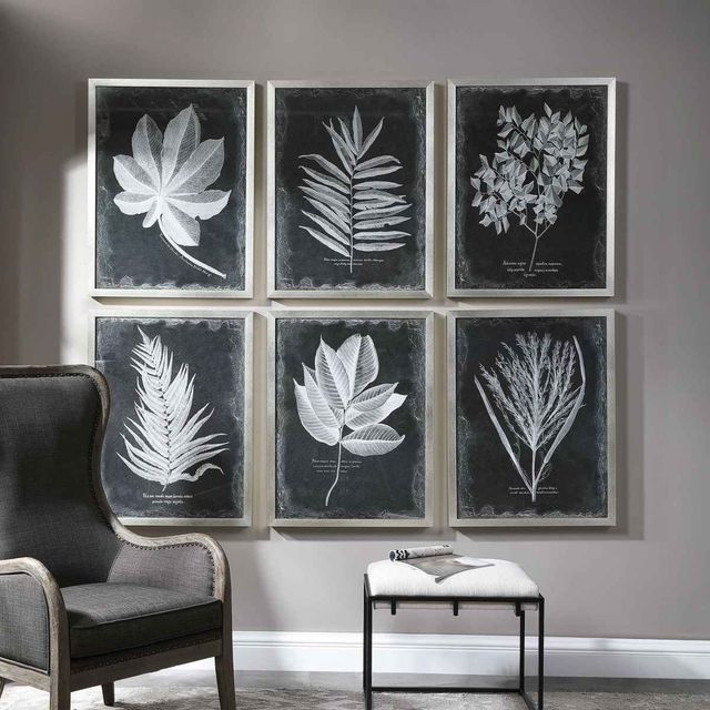 Uttermost® 6-Piece Foliage Framed Prints Set-1