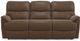 La-Z-Boy® Trouper La-Z-Time® Whiskey Reclining Sofa-0