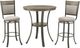 Powell® Franklin 3-Piece Gray Wash/Pewter Pub Set-0