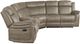 Homelegance® Centeroak 3-Piece Sandy Brown Manual Reclining Sectional-2
