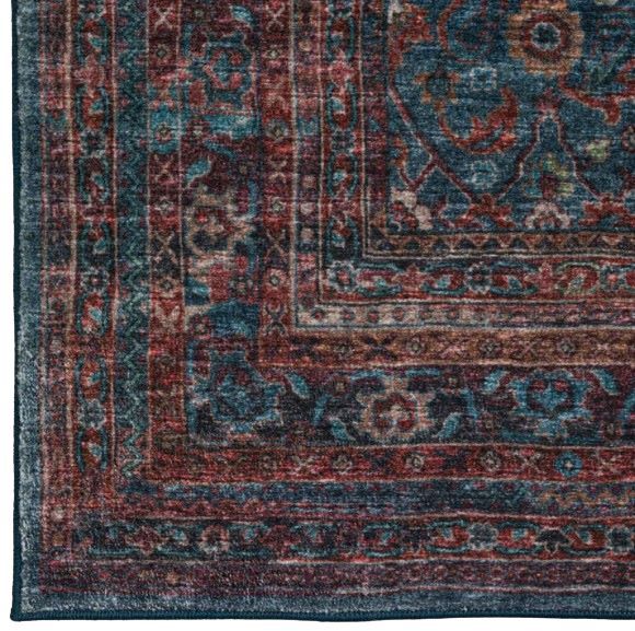 Dalyn™ Rug Company Jericho JC7 Navy 5'x8' Area Rug-2