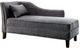 Furniture of America® Stillwater Gray Chaise-0